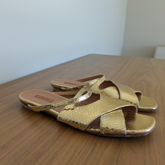 Rachel Comey Suzanne sandals in gold size 40 - Picture 9 of 9